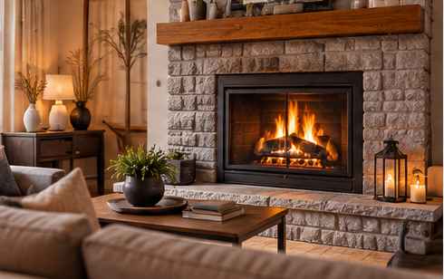 cozy fireplace ottawa