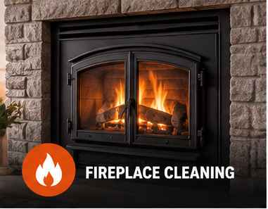 Fireplace cleaning in Ottawa for a residential wood-burning hearth